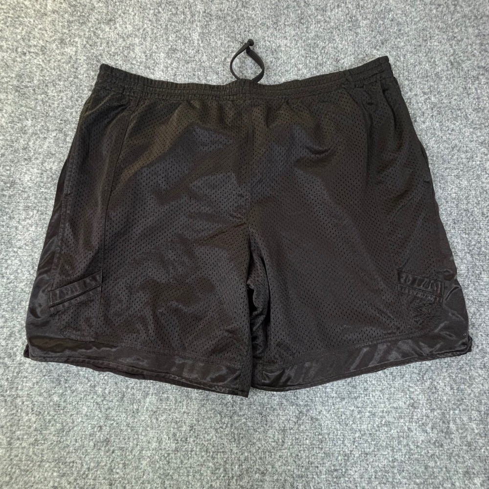 Starter VTG Mens Black Mesh Athletic Basketball Shorts SU6M519 Waist 38